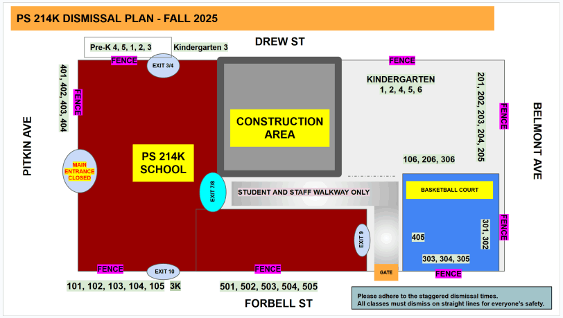 PS214K Dismissal Plan